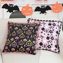 Axyaa Halloween Ghost Print Pillowcase Cojines Festive Home Decoration Covers 45x45cm