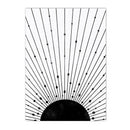 Geometric Arch Line Canvas Wall Art Print for Modern Home Decor by Axyaa
