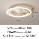 Axyaa Electric Ceiling Fan with LED Light & Remote Control