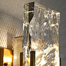 Axyaa Crystal Wall Lamp: Luxury Living Room Staircase & Bedroom Bedside Light