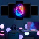 Axyaa Technology Glowtime Apple Event Canvas Wall Art Home Decor Print
