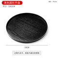 Wooden Kitchen Storage Tray by Axyaa: Stylish Round Tray for Home Decor, Tea, Coffee, Snacks & Cosmetics.