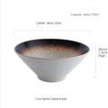 Axyaa Ramen Bowl Soup Bowl Creative Ceramic Tableware