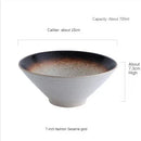 Axyaa Ramen Bowl Soup Bowl Creative Ceramic Tableware
