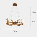 Axyaa Modern Light Luxury LED Chandelier for Living Room Décor