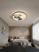 Axyaa Cartoon Panda Ceiling Light for Kids' & Master Bedrooms, Creative Design