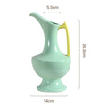 Axyaa Ceramic Handle Vase Hydroponics Terrarium Flower Arrangement Home Decor