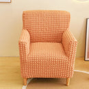 Axyaa Seersucker Fabric Sofa Cover - Simple, Anti-Scratch, All-Inclusive