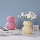 Glass Flower Vase by Axyaa - Elegant Hydroponic Centerpiece for Wedding and Home Decor