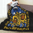 Axyaa Flying Spaghetti Monsterism Fleece Throw Blanket - Ultra-Soft Bedding Church Blanket