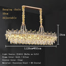Axyaa Crystal LED Ceiling Chandeliers for Elegant Home Lighting