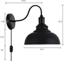 Axyaa Vintage Farmhouse Wall Sconce for Indoor Lighting in Restaurants and Bars