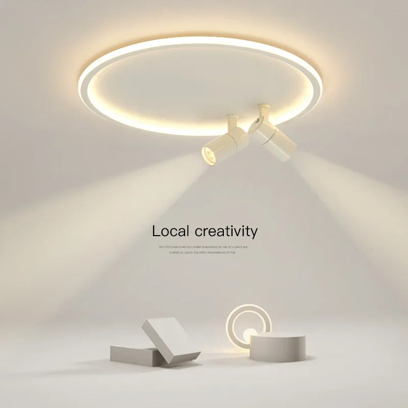 Axya LED Spotlight Chandelier Ceiling Light for Home Decor with Modern Aisle Ambiance