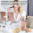 Axyaa Silicone Makeup Brush Storage Bag Beauty Egg Storage Bag