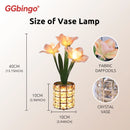 Axyaa Dimmable Daffodil Flower Crystal Lamp - Romantic Living Room Decor