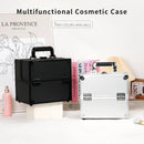 Axyaa Aluminum Train Case: Professional Makeup & Tool Storage, Portable & Spacious