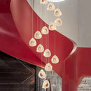 Axyaa Nordic Chandeliers Dining Room Pendant Lights Ceiling Hanging Lamps