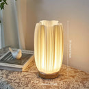 Axyaa French Cream 3D Desk Lamp - Bedroom Bedside & Study Atmosphere Lamp