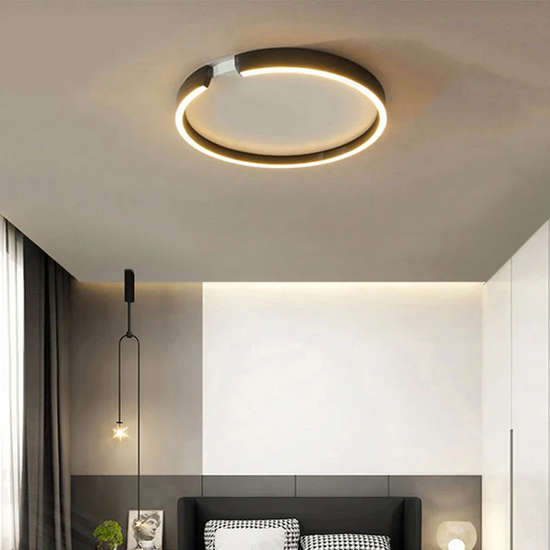 Axyaa Rose Gold LED Ceiling Light for Home Lighting in Living Room, Bedroom, Study Room