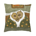 Axyaa Capybara Home Cushion Cover - Nordic Throw Pillow Cover