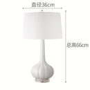 Axyaa Pink Ceramic Table Lamps LED for Home & Office - Contemporary Design