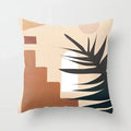 Pink Brown Geometric Pillows Case 45*45cm - Axyaa Decorative Cushions Cover