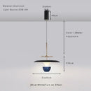Axyaa LED Chandelier - Modern Minimalist Pendant Lamp for Home Decor