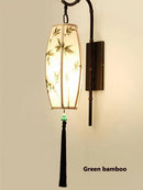 Axyaa Retro Chinese Wall Lamp for Living Room, Bedroom, Hallway, Study, Hotel, Corridor