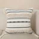 Axyaa Tufted Jacquard Embroidery Cotton Pillowcase Cojines 45X45