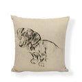 Axyaa Cute Animal Painted Cushion Covers for Home Decor and Gifts
