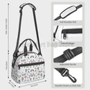 Axyaa Medical Insulated Lunch Bag: Reusable Thermal Cooler Tote with Shoulder Strap