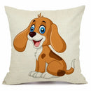 Axyaa Pet Dog Pattern Cushion Cover - 45X45cm