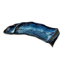 Axyaa 12-Inch Kiln Glaze Sushi Plate | Japanese Ceramic Tableware