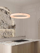 Axyaa LED Round Designer Chandelier for Living Room Lighting