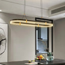 Axyaa Acrylic LED Pendant Lights for Dining Table Chandeliers