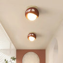 Axyaa Modern Glass Iron LED Ceiling Light for Home Aisle Restaurant Living Room Decor