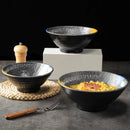 Axyaa Melamine Noodle Bowl - Noodle House Beef Lamian Noodles - Japanese Style