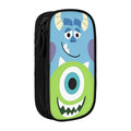 Axyaa Monsters Mike and Sullivan Double Layer Pencil Case for School and Makeup