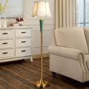 Axyaa Modern Ceramics Floor Lamp LED Standing Light For Home Living Room