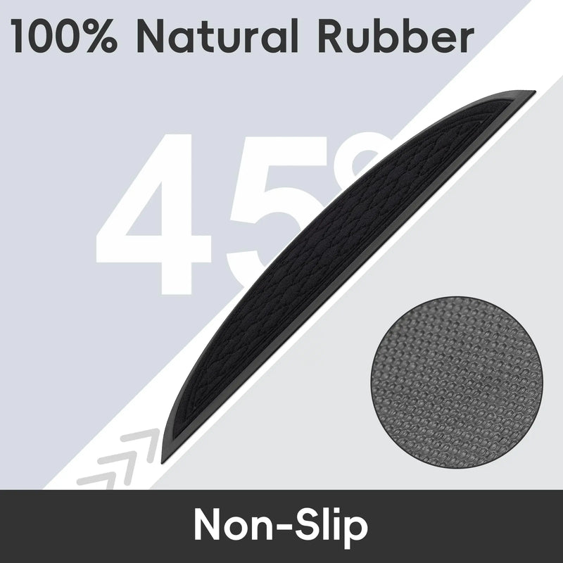 Axyaa Heavy Duty Indoor Half Moon Door Mat - Absorbent and Washable