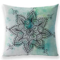 Axyaa Bohemian Mandala Pillow Case - 45*45 cm - Linen Pillowcases