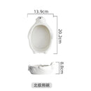 Axyaa Ceramic Polar Bear Noodle Soup Bowl - Creative Restaurant Kitchen Supplies