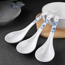 Axyaa Ceramic Kitchen Tableware Set: Ladle, Chopsticks, Soup Spoon