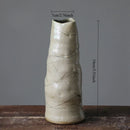 Axyaa National Tide Ceramic Vase Coarse Pottery Retro Handmade Hotel Zen Decor