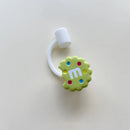 Axyaa Biscuit Straw Toppers for 7-8mm Straws