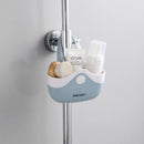 Axyaa Sink Organizer Sponge Holder Soap Shelf Adjustable Drain Basket
