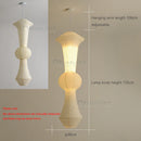 Axyaa Noguchi Pendant Lights: Modern LED Hanging Lamp for Living Room & Bedroom