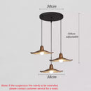 Axyaa Nordic Wabi-Sabi Chandelier: Elegant Pendant Light for Home Decor & Lighting