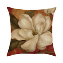 Axyaa Floral Linen Pillowcase 45x45cm
