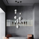Axyaa Glass LED Ball Pendant Light for Modern Spaces
